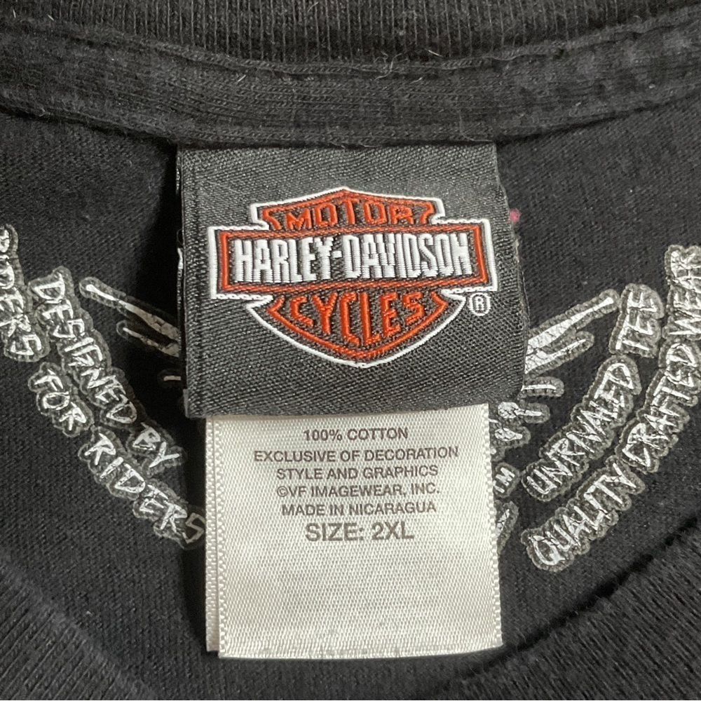 Harley Davidson Shirt Size 2XL Life Is Short Break The Rules Myrtle Beach Black - Picture 9 of 13